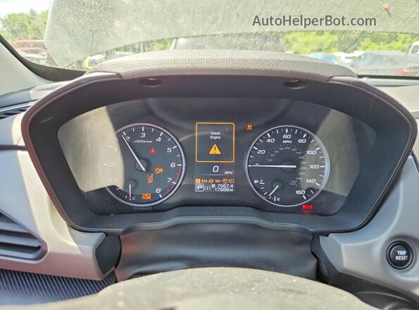 4S4GUHM60S3712778 2025 SUBARU CROSSTREK Green ხელსაწყოთა პანელის ხედი