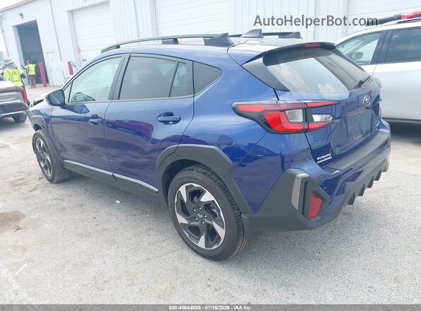 4S4GUHM60S3722016 2025 SUBARU CROSSTREK Blue უკანა მარცხენა