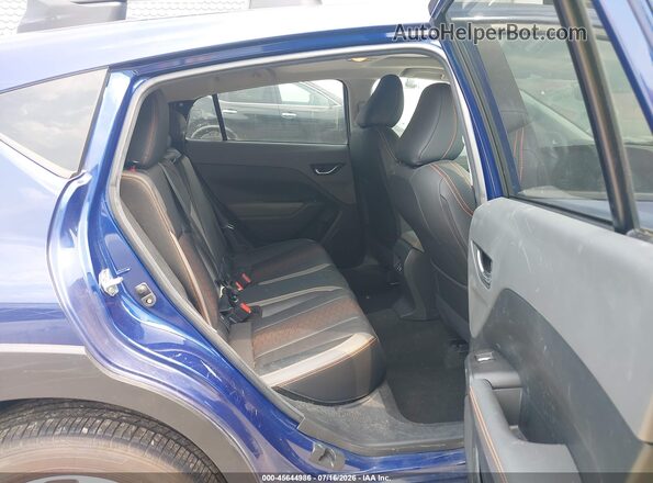 4S4GUHM60S3722016 2025 SUBARU CROSSTREK Blue VIN კოდის სტიკერის ხედი