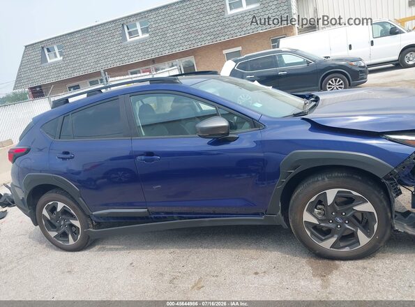 4S4GUHM60S3722016 2025 SUBARU CROSSTREK Blue უკანა სალონის ხედი