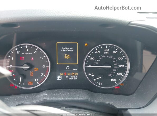 4S4GUHM60S3722016 2025 SUBARU CROSSTREK Blue უკანა სავარძლების ხედი