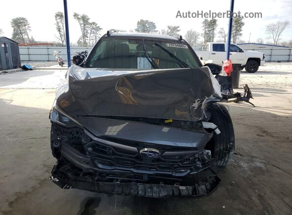 4S4GUHM61R3783661 2024 SUBARU CROSSTREK Gray წინა ხედი