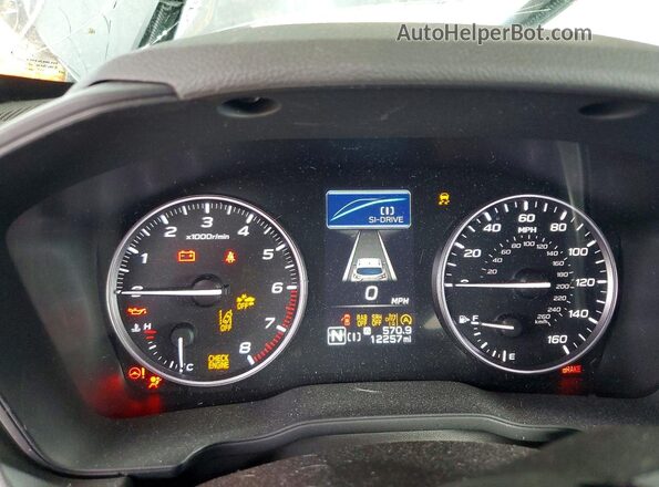 4S4GUHM61R3783661 2024 SUBARU CROSSTREK Gray ხელსაწყოთა პანელის ხედი