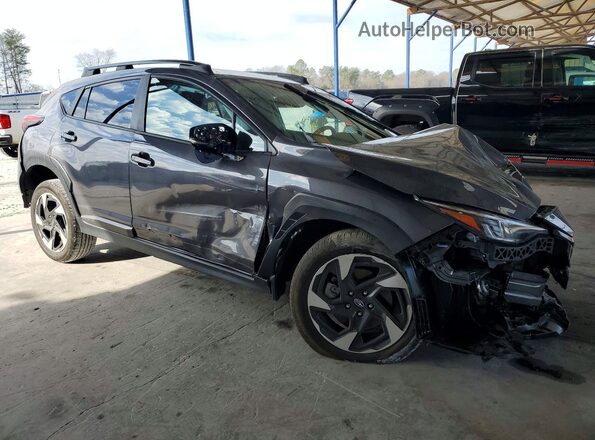 4S4GUHM61R3783661 2024 SUBARU CROSSTREK Gray წინა მარჯვენა