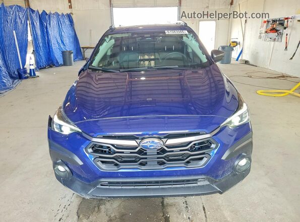4S4GUHM62R3828168 2024 SUBARU CROSSTREK Blue Widok z przodu