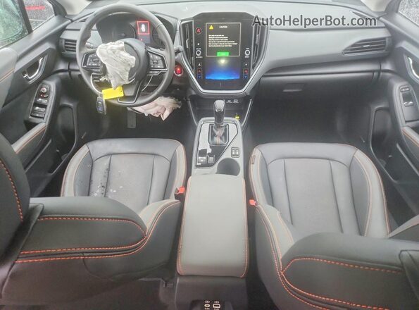 4S4GUHM63S3784896 2025 SUBARU CROSSTREK Gray Vista del salpicadero