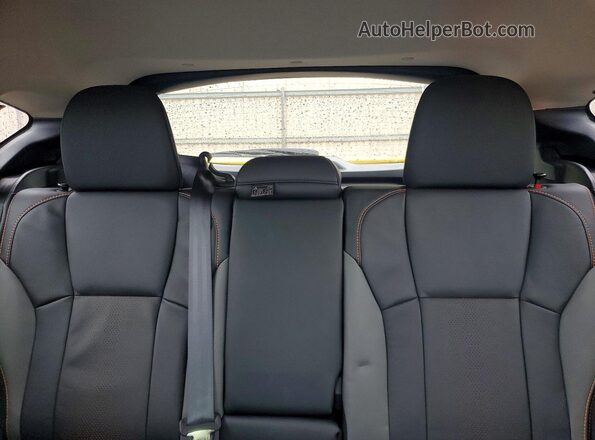 4S4GUHM63S3784896 2025 SUBARU CROSSTREK Gray Vista de los asientos traseros