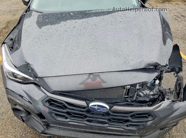 4S4GUHM63S3784896 2025 SUBARU CROSSTREK Gray Vista del compartimento del motor
