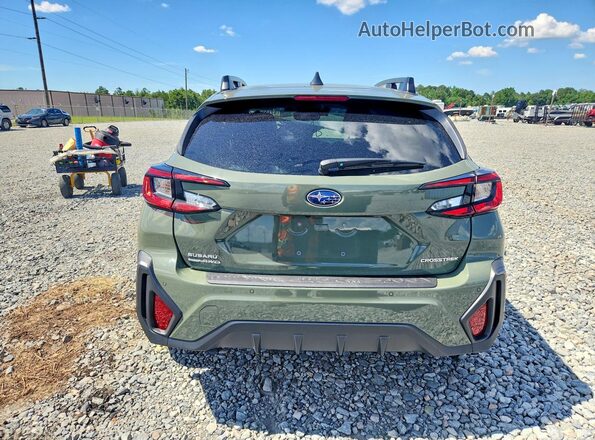 4S4GUHM64S3765144 2025 SUBARU CROSSTREK Зеленый Вид сзади