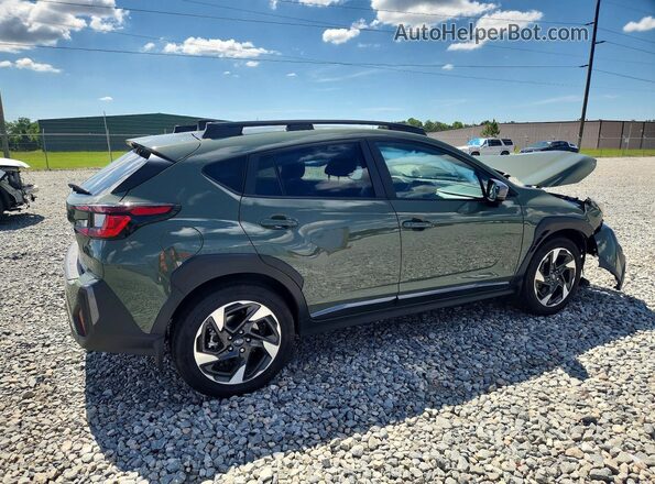4S4GUHM64S3765144 2025 SUBARU CROSSTREK Зеленый Задняя правая четверть