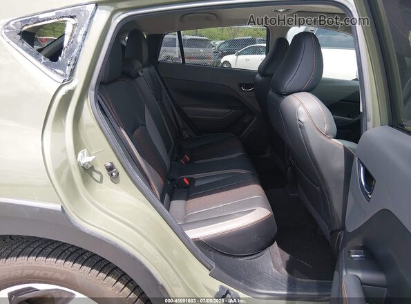 4S4GUHM65R3818962 2024 SUBARU CROSSTREK Green Widok naklejki z numerem VIN