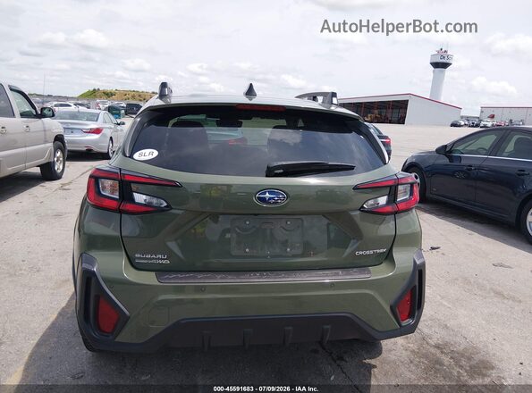 4S4GUHM65R3818962 2024 SUBARU CROSSTREK Green 