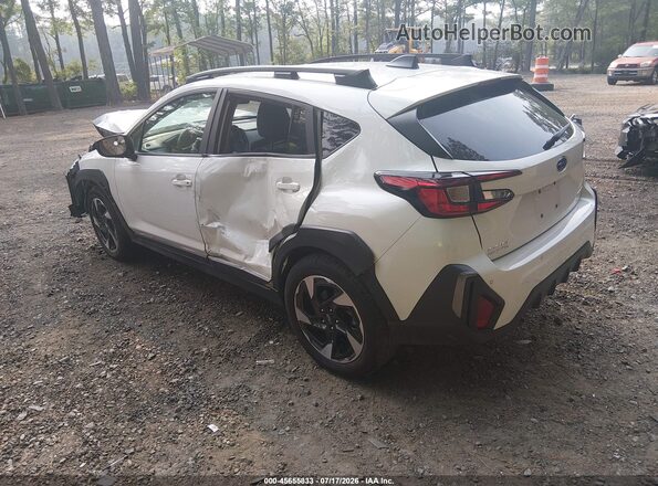 4S4GUHM65S3778243 2025 SUBARU CROSSTREK White Задня ліва чверть
