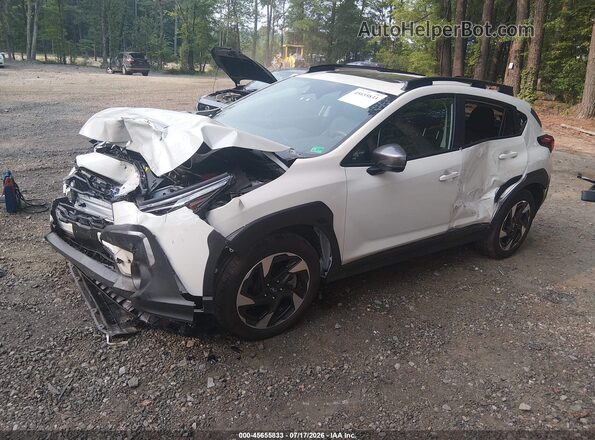 4S4GUHM65S3778243 2025 SUBARU CROSSTREK White Передня ліва чверть