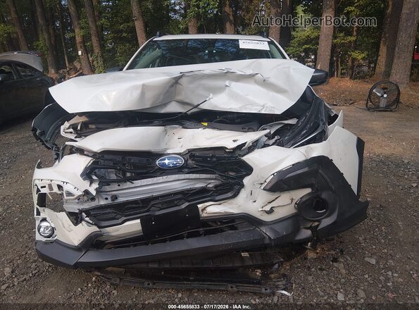 4S4GUHM65S3778243 2025 SUBARU CROSSTREK White Вид щитка приладів