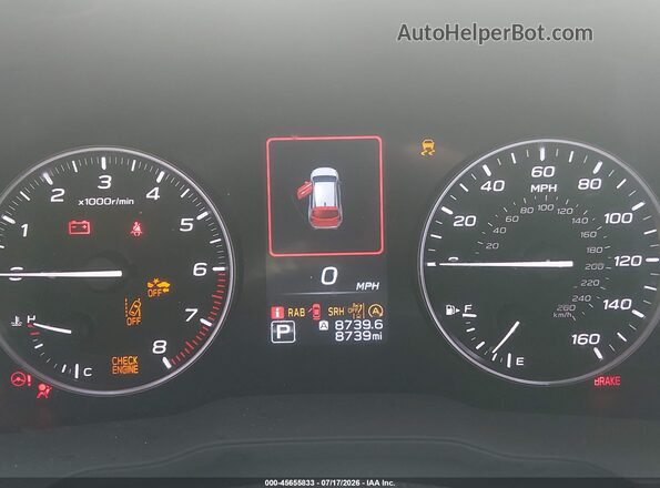 4S4GUHM65S3778243 2025 SUBARU CROSSTREK White Вид задніх сидінь