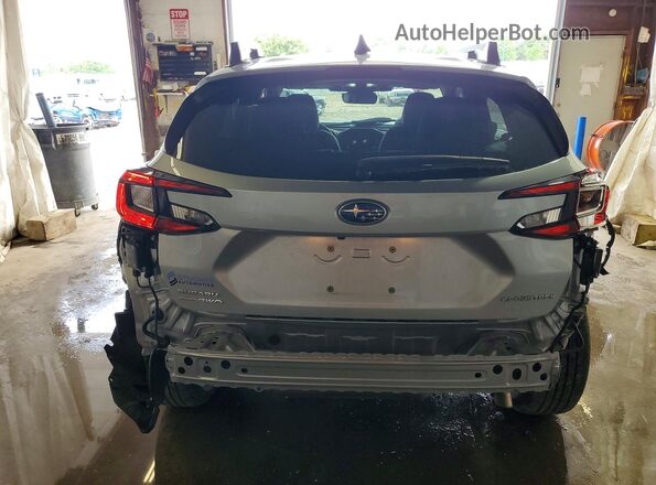 4S4GUHM66R3803659 2024 SUBARU CROSSTREK Silver უკანა ხედი