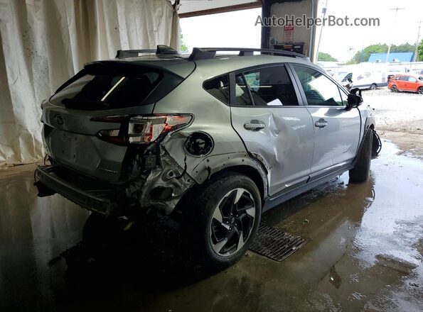4S4GUHM66R3803659 2024 SUBARU CROSSTREK Silver უკანა მარჯვენა