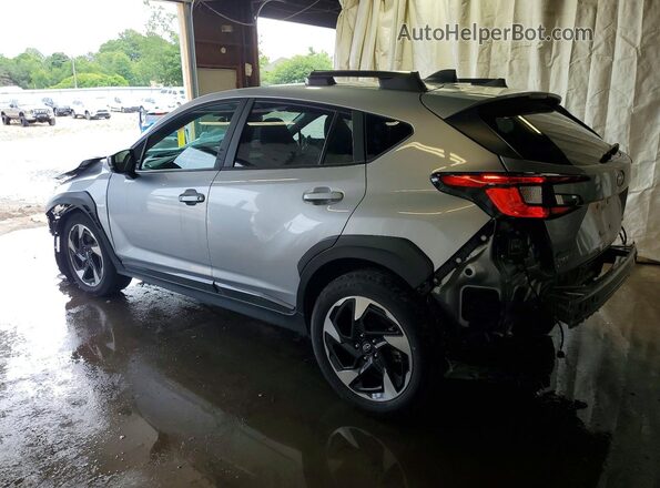 4S4GUHM66R3803659 2024 SUBARU CROSSTREK Silver უკანა მარცხენა
