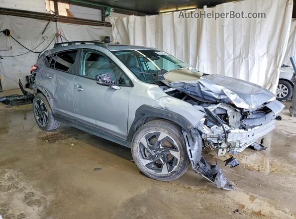 4S4GUHM66R3803659 2024 SUBARU CROSSTREK Silver წინა მარჯვენა