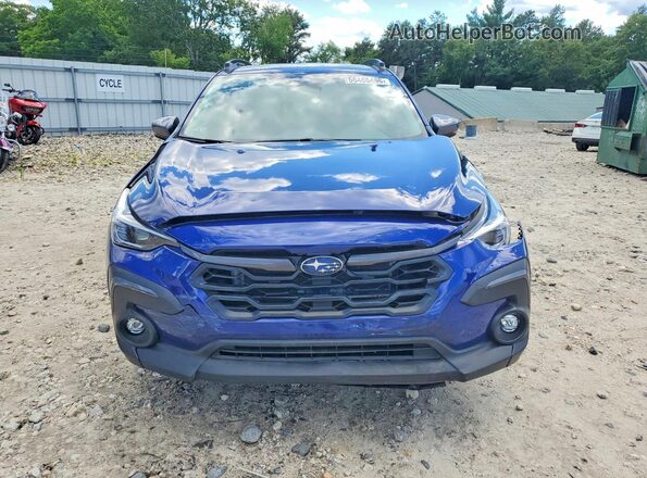 4S4GUHM66R3808036 2024 SUBARU CROSSTREK Blue წინა ხედი