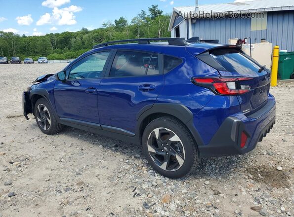 4S4GUHM66R3808036 2024 SUBARU CROSSTREK Blue უკანა მარცხენა