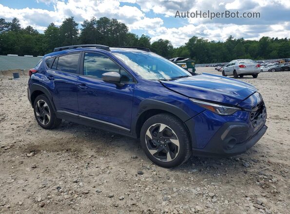4S4GUHM66R3808036 2024 SUBARU CROSSTREK Blue წინა მარჯვენა