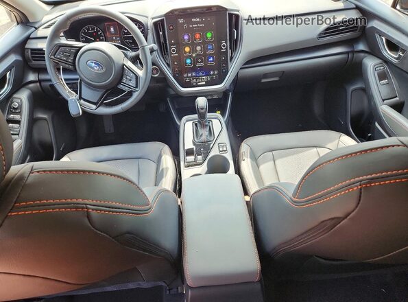 4S4GUHM66S3730170 2025 SUBARU CROSSTREK Orange Առջևի վահանակի տեսք