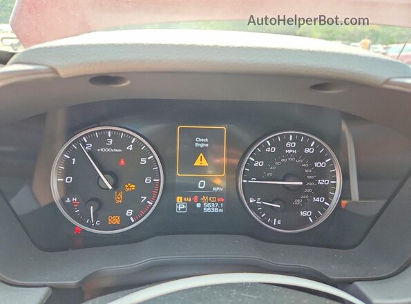 4S4GUHM66S3730170 2025 SUBARU CROSSTREK Orange Սարքավորումների վահանակի տեսք