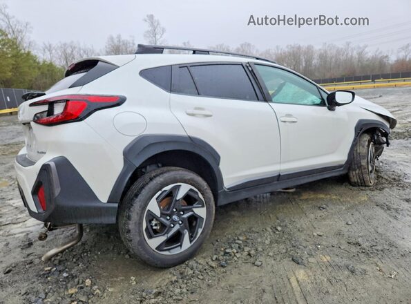 4S4GUHM67R3772180 2024 SUBARU CROSSTREK White უკანა მარჯვენა