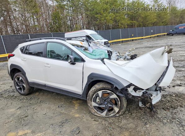 4S4GUHM67R3772180 2024 SUBARU CROSSTREK White წინა მარჯვენა