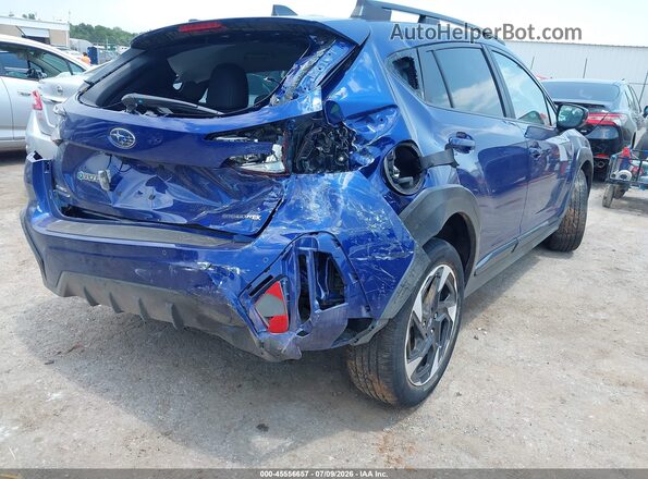 4S4GUHM67S3707271 2025 SUBARU CROSSTREK Blue Задня права чверть