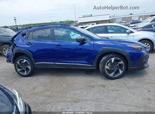 4S4GUHM67S3707271 2025 SUBARU CROSSTREK Blue Вид задньої частини салону