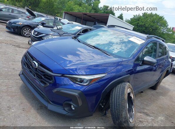 4S4GUHM67S3707271 2025 SUBARU CROSSTREK Blue Панорамний вид салону 360°