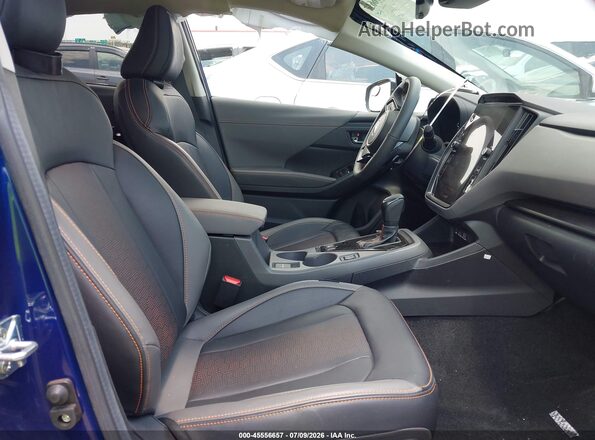 4S4GUHM67S3707271 2025 SUBARU CROSSTREK Blue Вид салону спереду