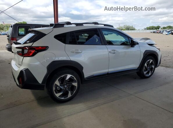 4S4GUHM68R3768641 2024 SUBARU CROSSTREK White უკანა მარჯვენა