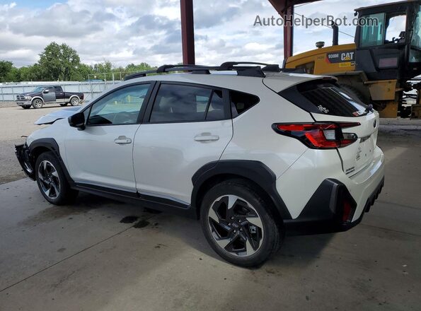 4S4GUHM68R3768641 2024 SUBARU CROSSTREK White უკანა მარცხენა