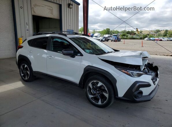 4S4GUHM68R3768641 2024 SUBARU CROSSTREK White წინა მარჯვენა