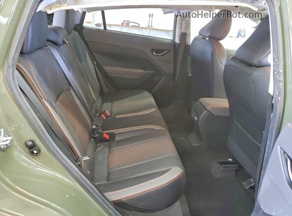 4S4GUHM68R3792132 2024 SUBARU CROSSTREK Зеленый Вид задних сидений