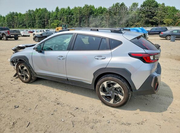4S4GUHM69R3800481 2024 SUBARU CROSSTREK Серебряный Задняя левая четверть