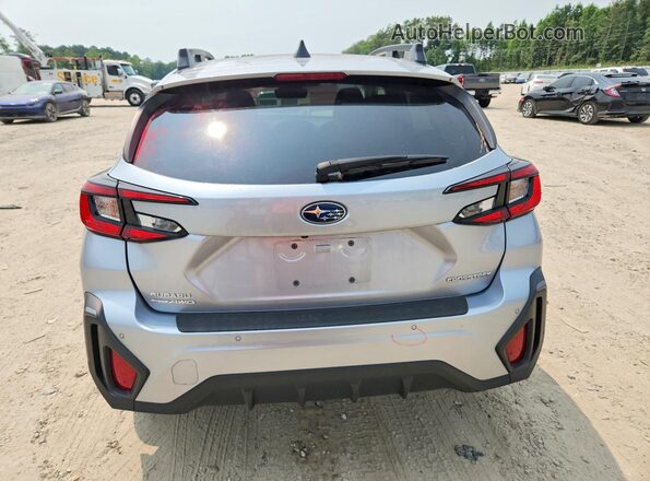 4S4GUHM69R3800481 2024 SUBARU CROSSTREK Серебряный Вид сзади