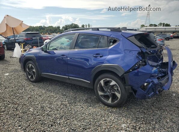 4S4GUHM69R3828197 2024 SUBARU CROSSTREK Blue უკანა მარცხენა