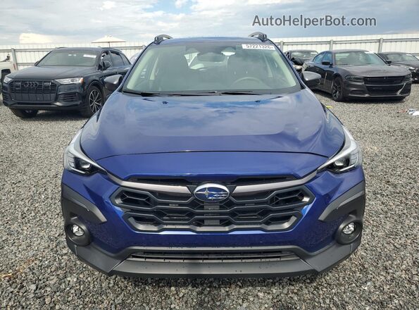 4S4GUHM69R3828197 2024 SUBARU CROSSTREK Blue წინა ხედი