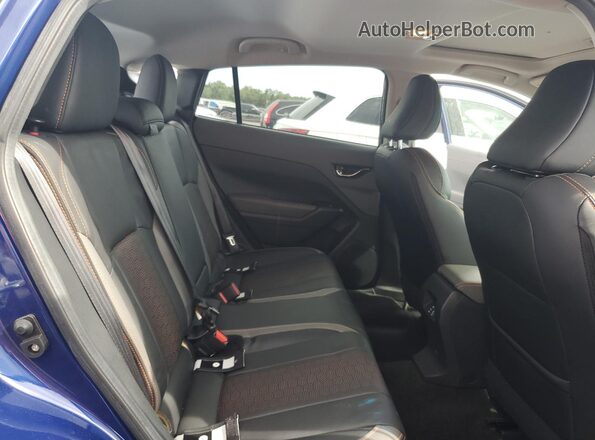4S4GUHM69R3828197 2024 SUBARU CROSSTREK Blue უკანა სავარძლების ხედი