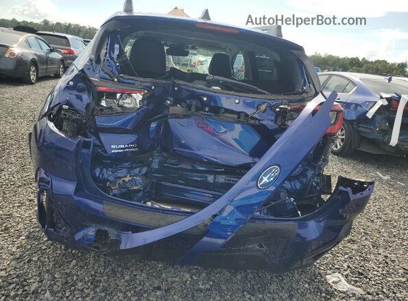4S4GUHM69R3828197 2024 SUBARU CROSSTREK Blue უკანა ხედი