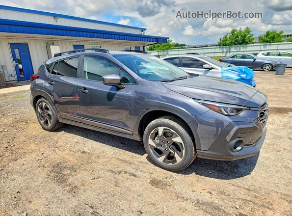 4S4GUHM69S3706784 2025 SUBARU CROSSTREK Gray Front right