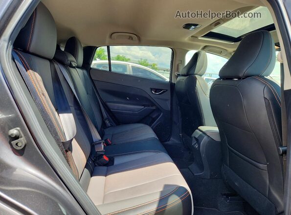 4S4GUHM69S3706784 2025 SUBARU CROSSTREK Gray Rear seats view