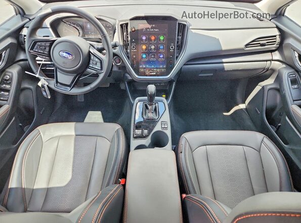 4S4GUHM69S3770047 2025 SUBARU CROSSTREK Зеленый Вид панели приборов