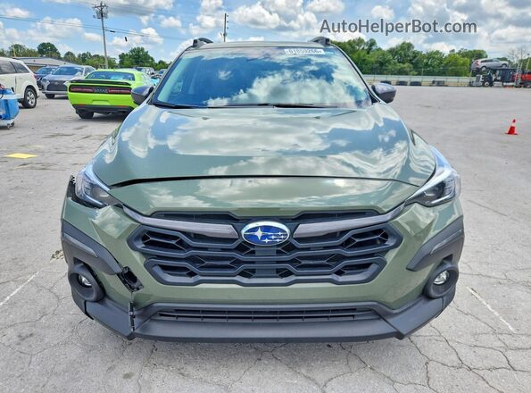 4S4GUHM69S3770047 2025 SUBARU CROSSTREK Зеленый Вид спереди