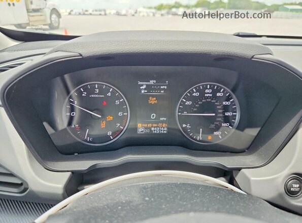 4S4GUHM69S3770047 2025 SUBARU CROSSTREK Зеленый Вид щитка приборов